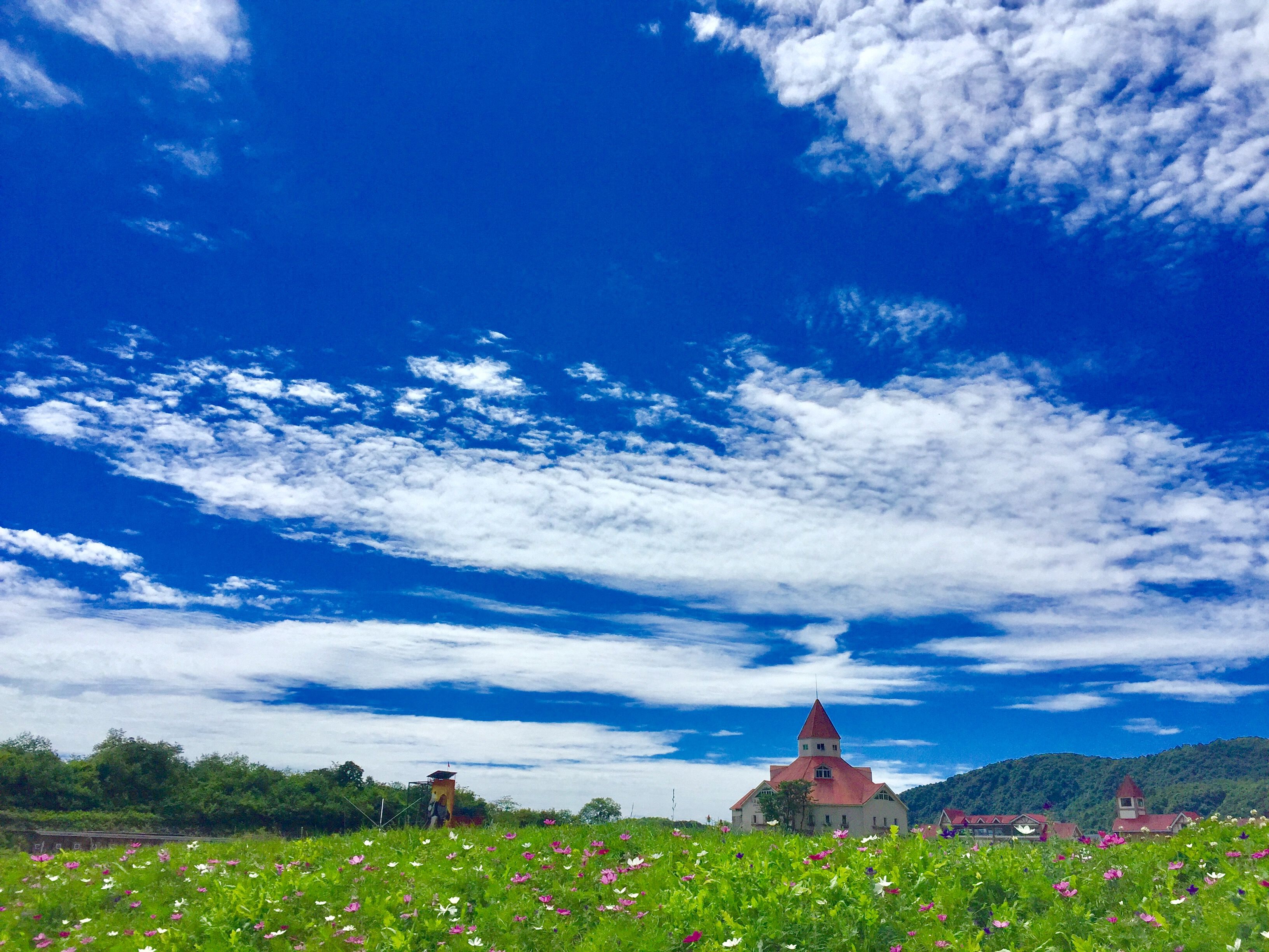 西嶺從不缺乏藍(lán)天