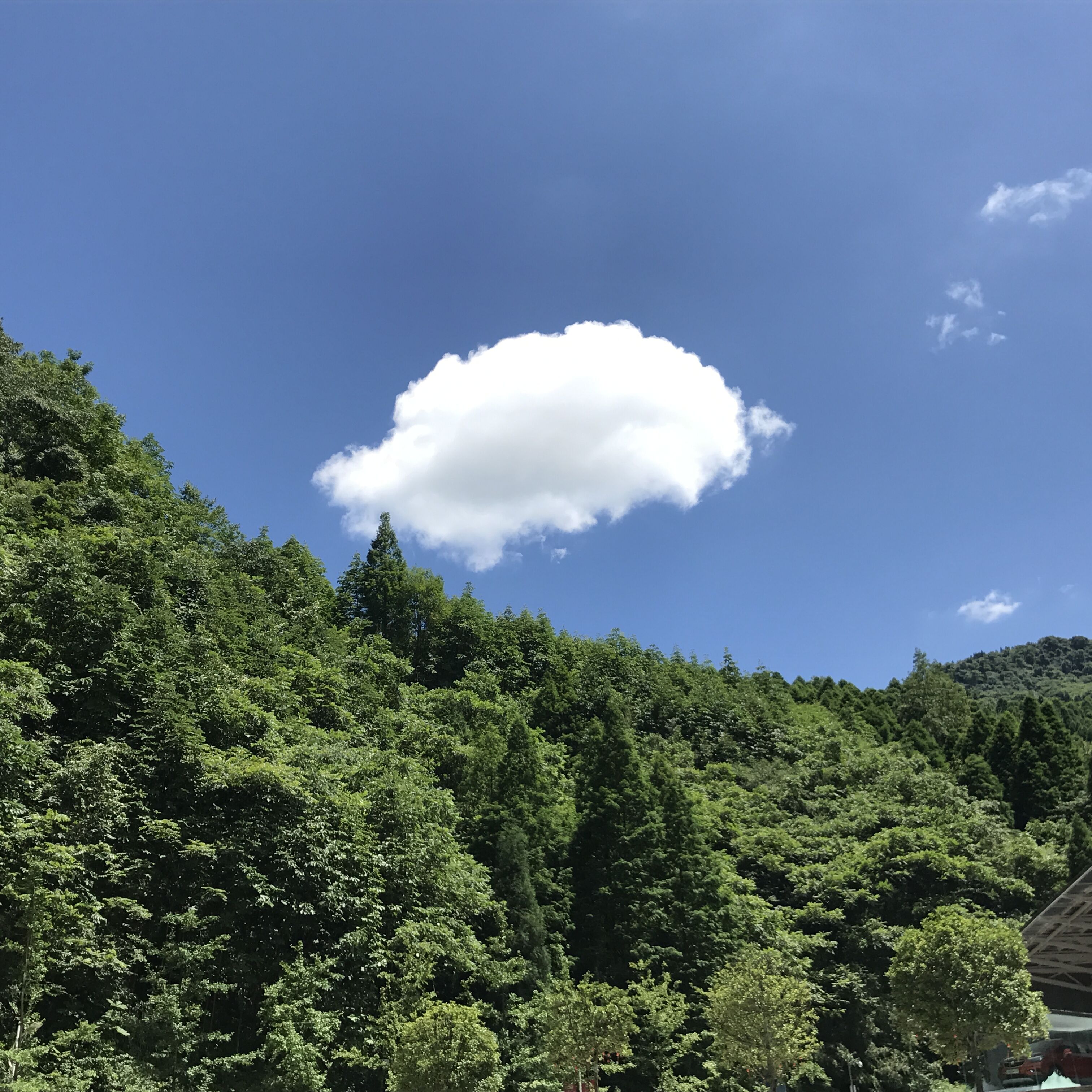 西嶺從不缺乏藍天