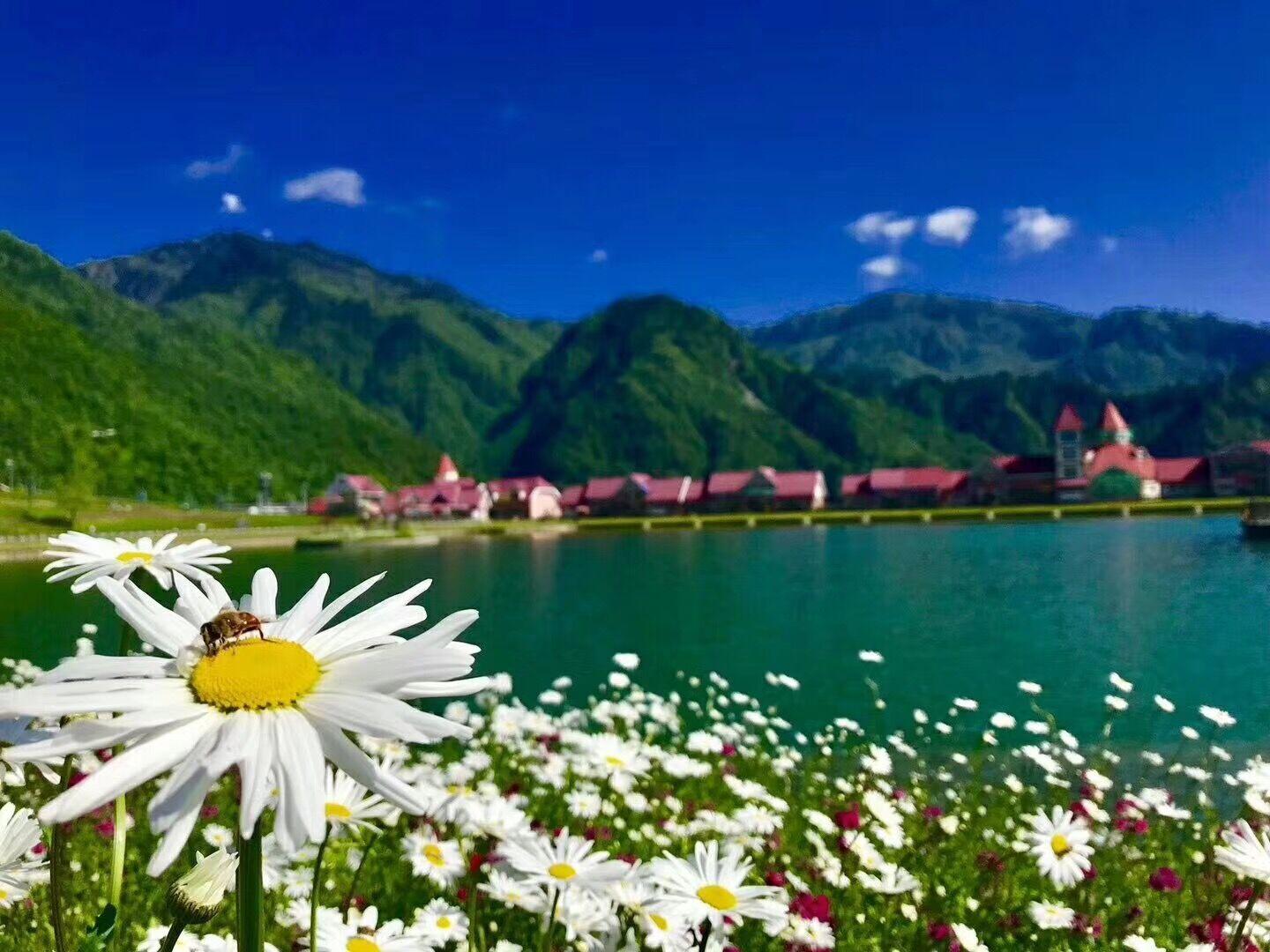 西嶺從不缺乏藍(lán)天